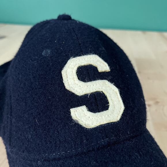 Salisbury University Legacy Wool Felt Hat Adjustable Oldschool Stitched S Letter - Picture 2 of 8
